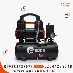 کمپرسور باد 10 لیتری سایلنت ادون