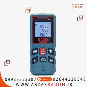 متر لیزری 60 متری ضد آب باس مدل B60