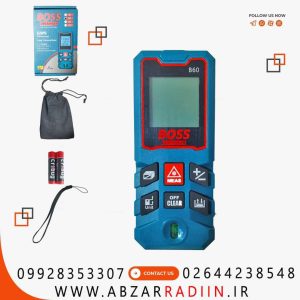 متر لیزری 60 متری ضد آب باس مدل B60