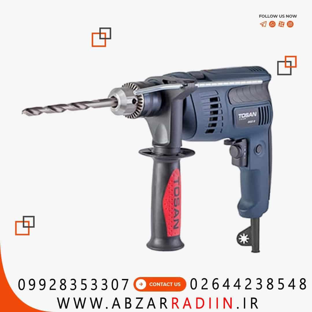 دریل چکشی 13 میلیمتر 750 وات توسن مدل 0022D دریل چکشی 13 میلیمتر 750 وات توسن مدل 0022D