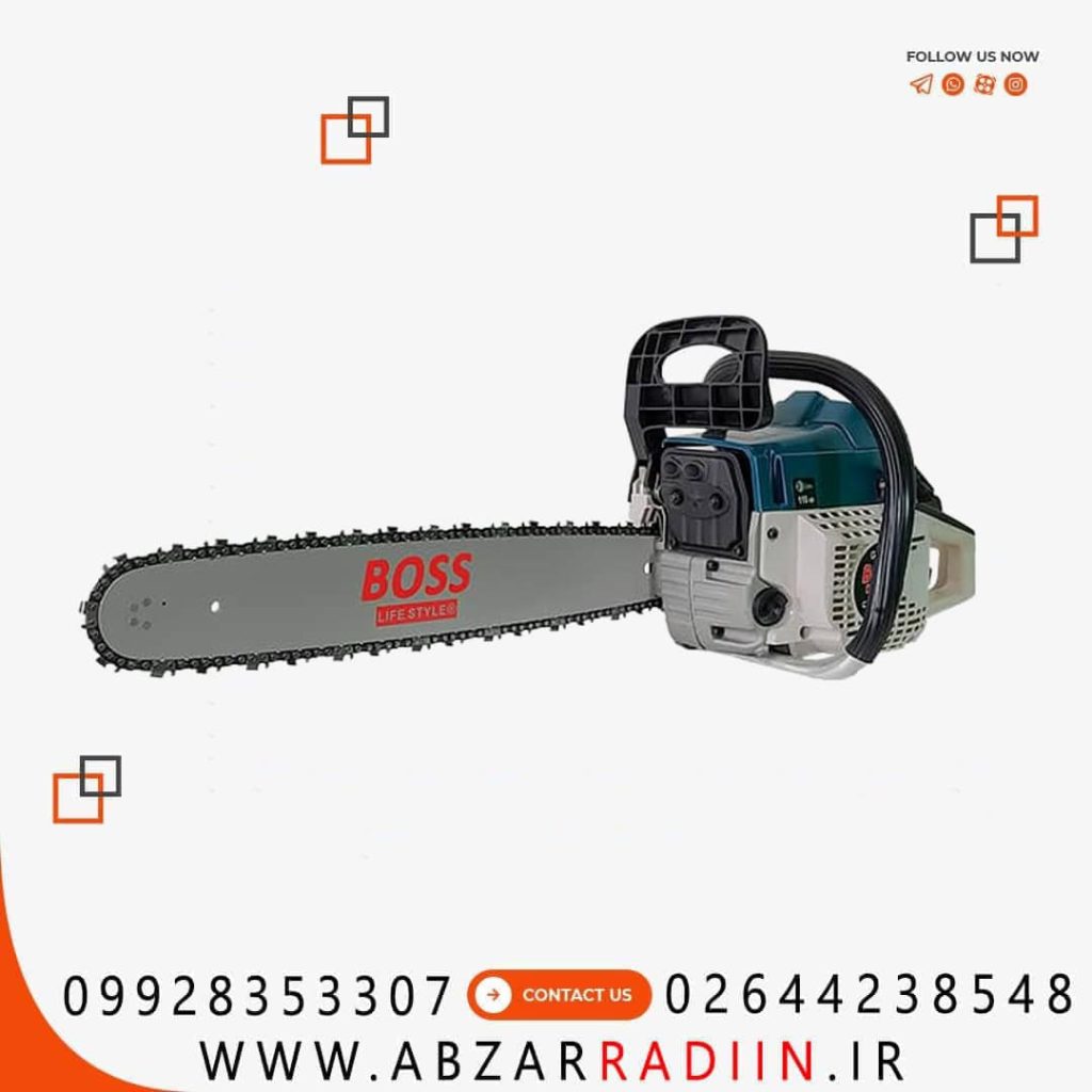 اره زنجیری بنزینی باس
