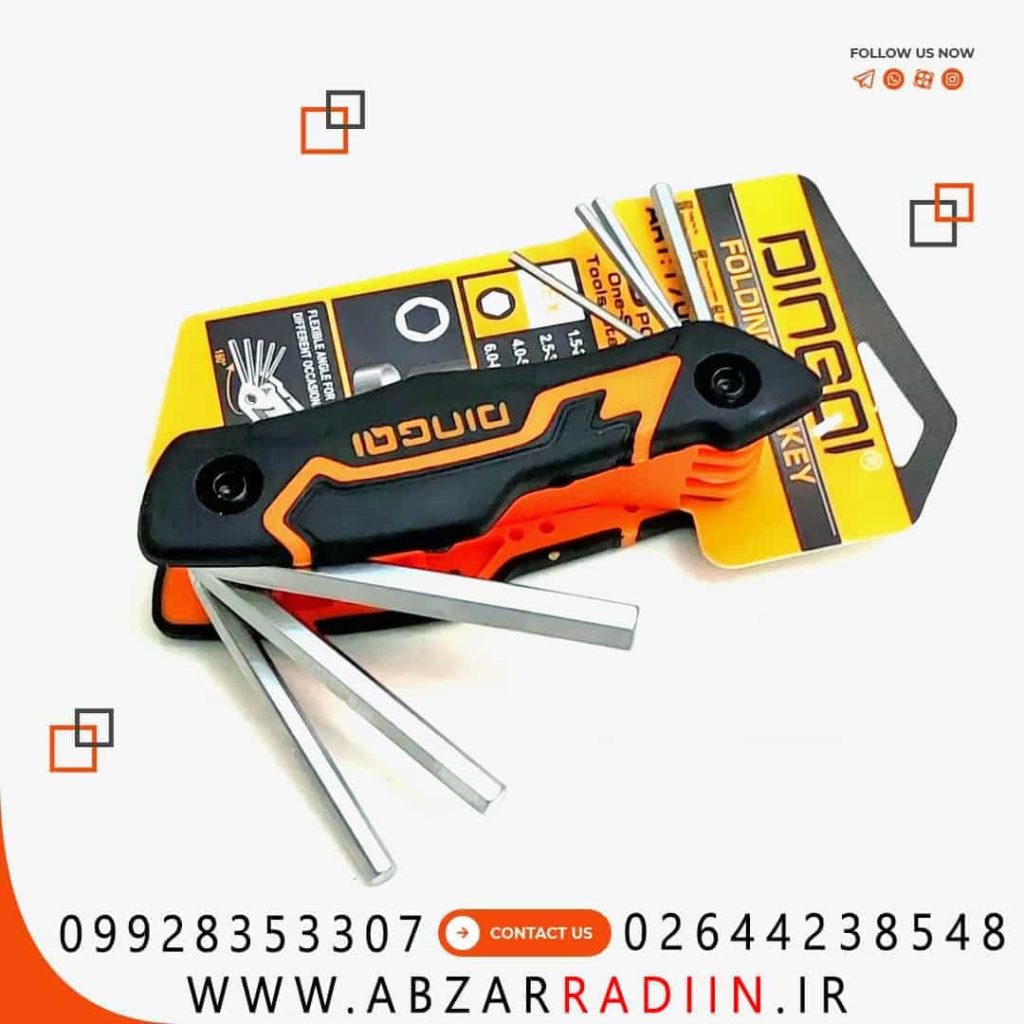 آلن چاقویی شش گوش دینگی مدل AR-17006