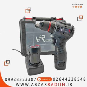 دریل شارژی چکشی براشلس 16.8 ولت ویوارکس VR1682BL