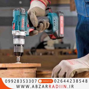 دریل پیچ گوشتی شارژی چکشی مدل 8620 رونیکس