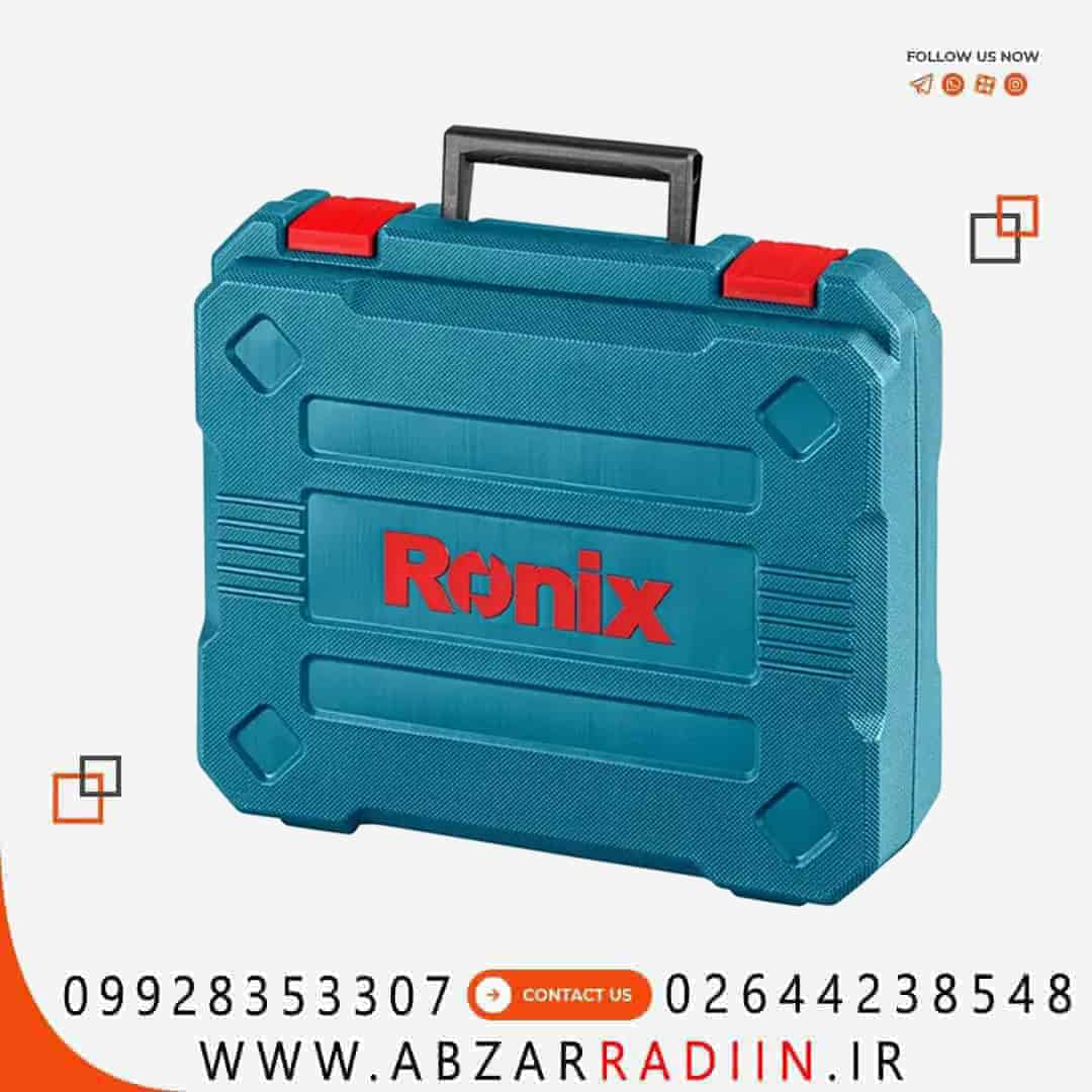 دریل پیچ گوشتی چکشی شارژی براشلس 20 ولت مدل ronix 8900 drill دریل پیچ گوشتی چکشی شارژی براشلس 20 ولت مدل ronix 8900 drill