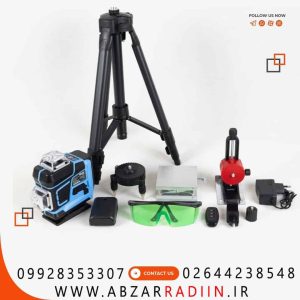 تراز لیزری ۱۶ خط ۳۶۰ درجه نور سبز پالاس مدل P5150